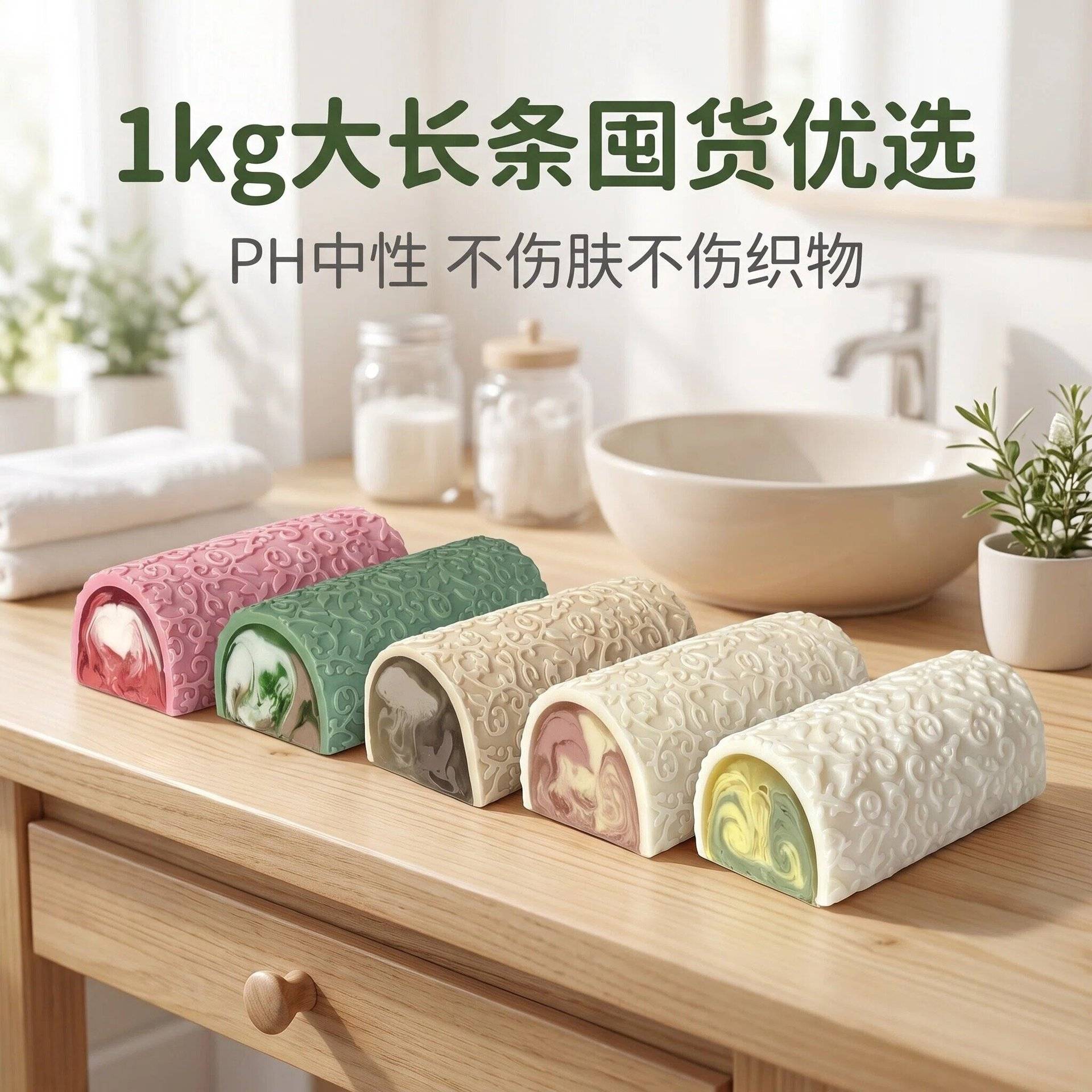 13款渲染半圆形香氛精油皂｜PH7