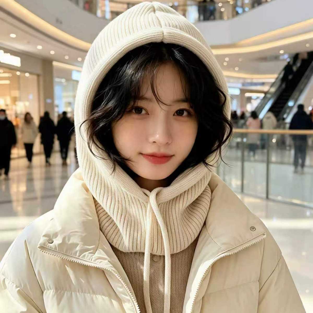 巴拉克拉法帽小众针织包头帽男女
