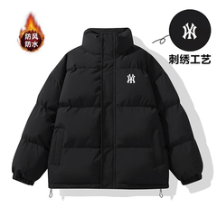 NY官网旗舰店正品羽绒棉服外套男女情侣冬季加厚保暖棉衣棉袄潮牌