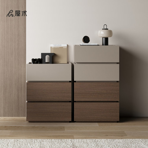 屋术简约现代斗柜自由组合餐边柜