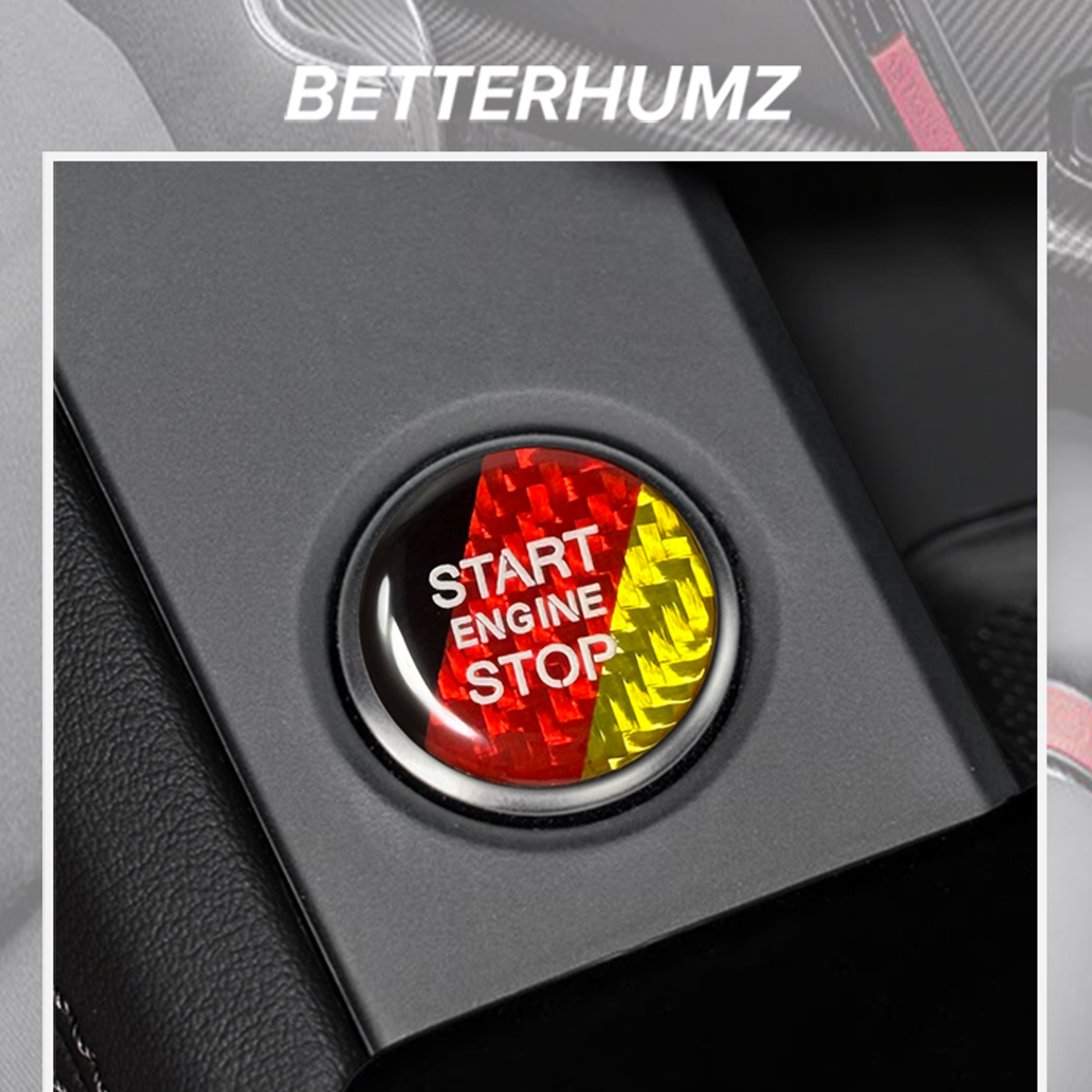 适用奥迪A4LA5A6LA7A3一键启动贴