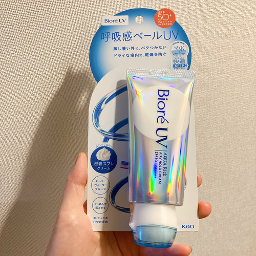 花王碧柔防晒慕斯SPF50+清爽