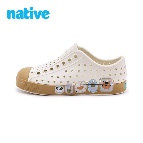 native儿童洞洞鞋户外旅游凉拖鞋