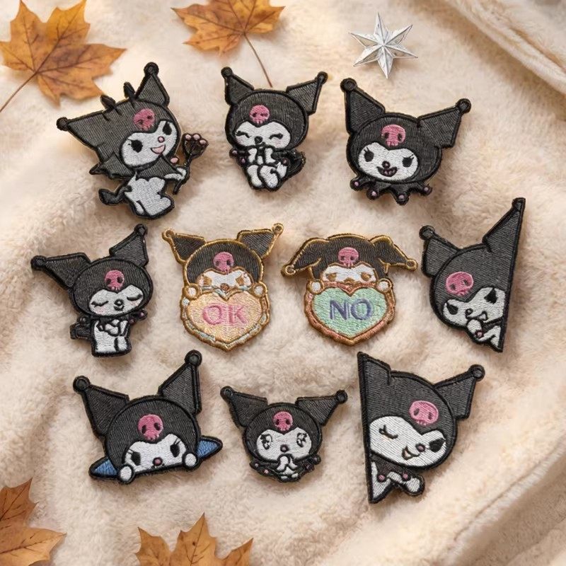 自粘款卡通刺绣动物库洛米布贴衣服包包装饰贴花破洞修补贴补丁贴,居家布艺,布贴,淘宝优惠券,粉丝福利购,淘宝优惠卷