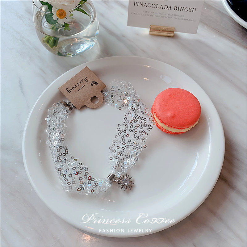 【618开门红】咖啡公主精选好物狂欢特价韩国超闪蕾丝超仙颈链在类目 饰品/流行首饰/时尚饰品新, 项链中 - 来自Buy2taobao.com提供专业的淘宝代购服务