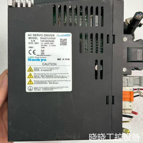 议价三协伺服驱动器，型号DA2Z121R2F，100W功率，成色