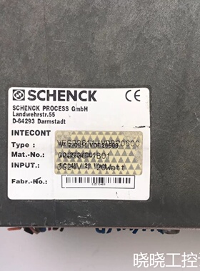 议价SCHENCK申克INTECONT PLUS称重控制器