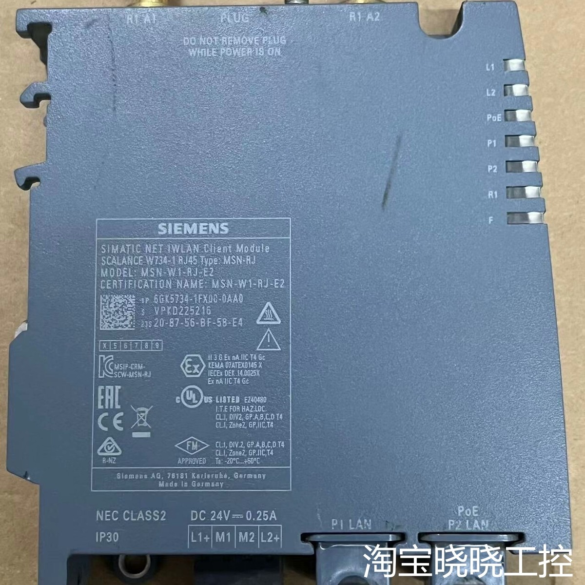 SCALANCE W700交换机模块，型号6GK573议价