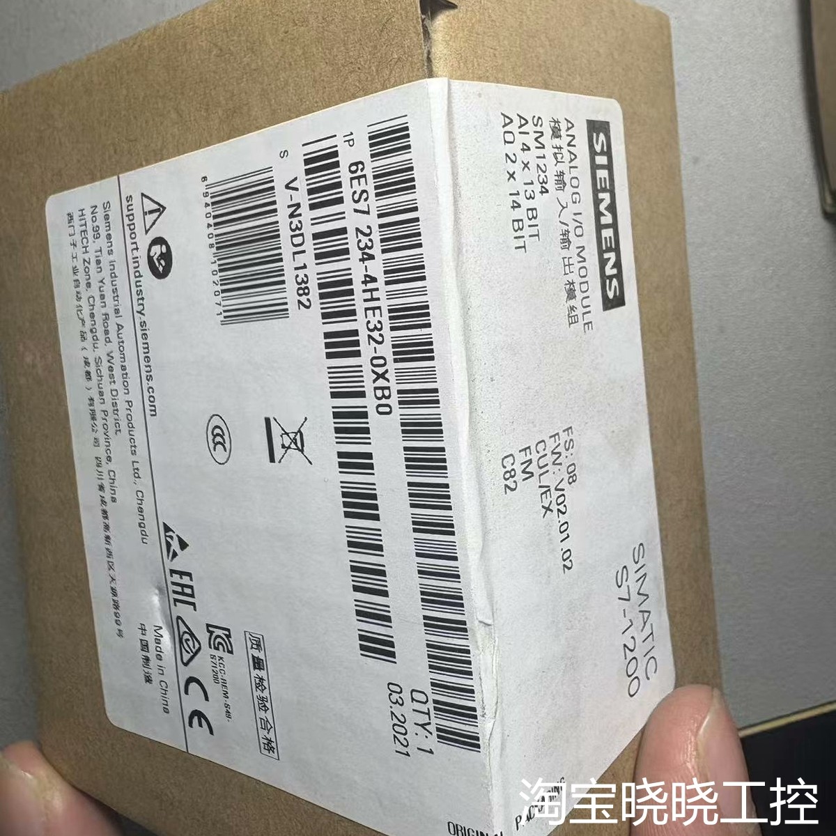 模块 6ES7 234-4HE32-0XB0，未拆议价