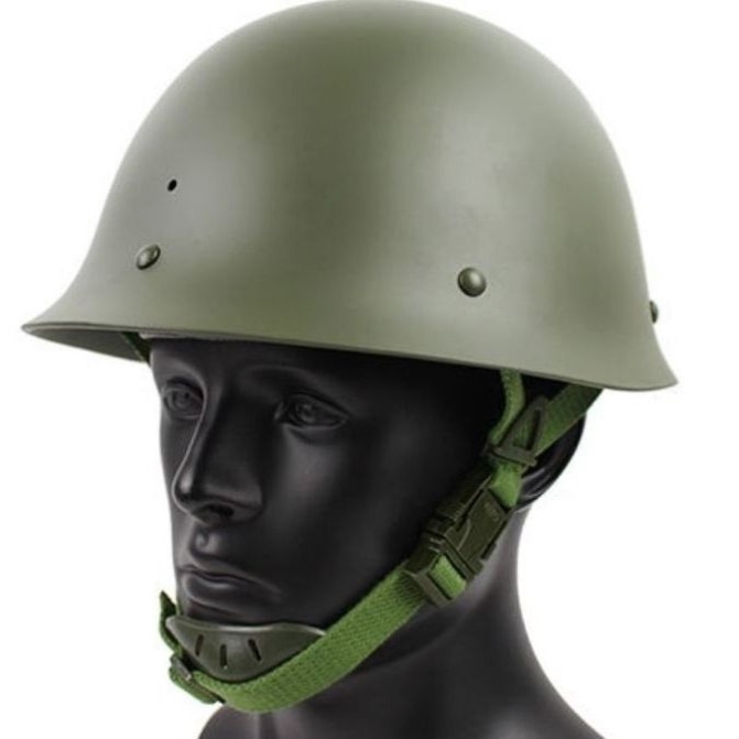 GK80四季钢盔军迷安保巡逻防暴头盔工地安全帽全钢盔战术影视道具