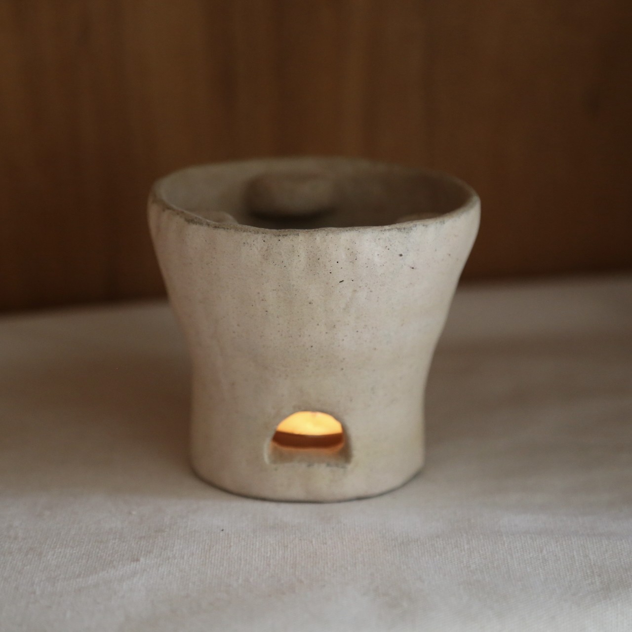 芽器手作】粗陶粉引温茶烤茶炉香薰炉炭炉围炉煮茶炉侘寂风,餐饮具,煮茶炉,淘宝优惠券,粉丝福利购,淘宝优惠卷