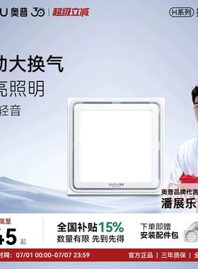 奥普大功率静音厨房浴室