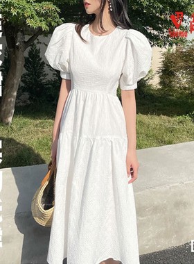 尚型线纸样女装收腰泡泡袖裙子服装缝纫打板图1:1实物纸样BLQ-705