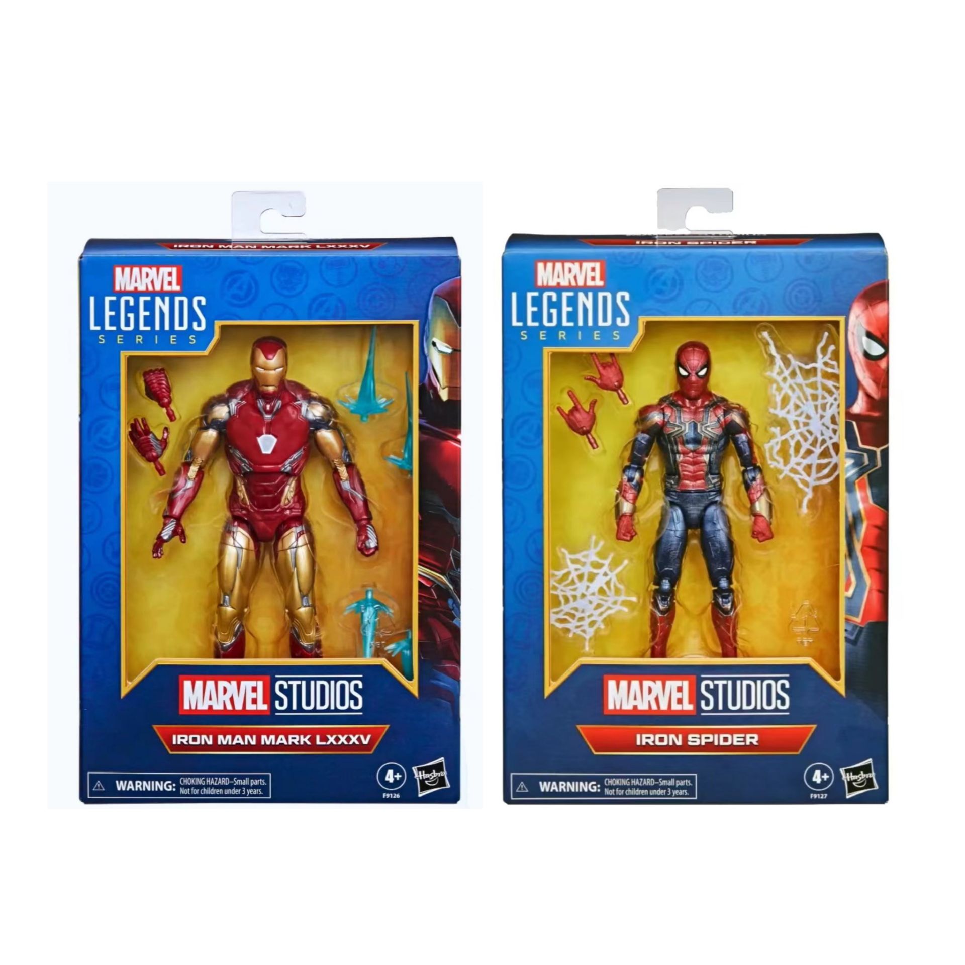 正版Marvel Legends 漫威电影工作室钢铁侠蜘蛛侠6寸可动人偶模型