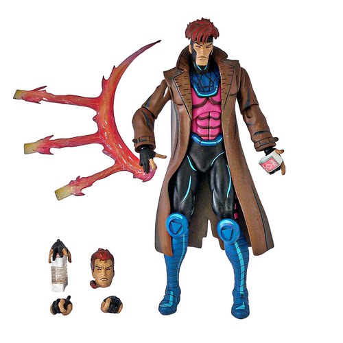 正版Marvel Mondo X战警王牌 配件不全 有漆面瑕疵 12寸可动人偶