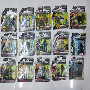 绝版老货盒损GIJOE特种部队眼镜蛇崛起电影3.75寸可动人偶
