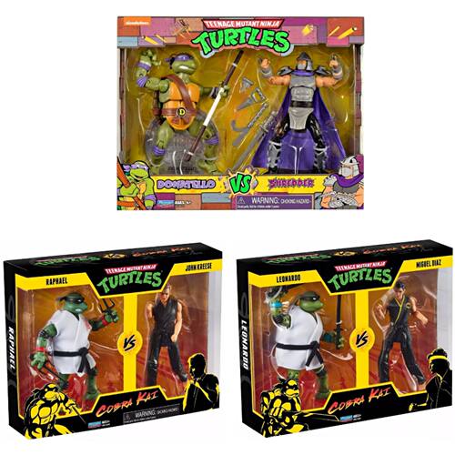 TMNT 彩星忍者神龟 Cobra Kai 施瑞德 双人装 6寸可动人偶