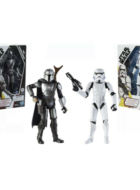 Star Wars星战银河冒险系列曼达洛人帝国风暴白兵5寸可动人偶模型