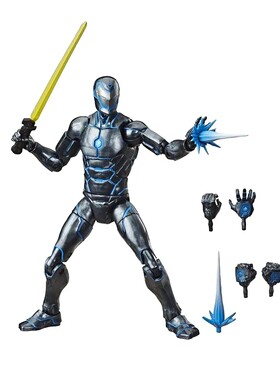 无盒Marvel Legends 潜行装甲无敌钢铁侠 6寸可动人偶模型