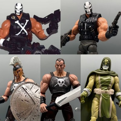祖国版 Marvel Legends 叉骨 罗南 战神阿瑞斯 7寸可动人偶模型