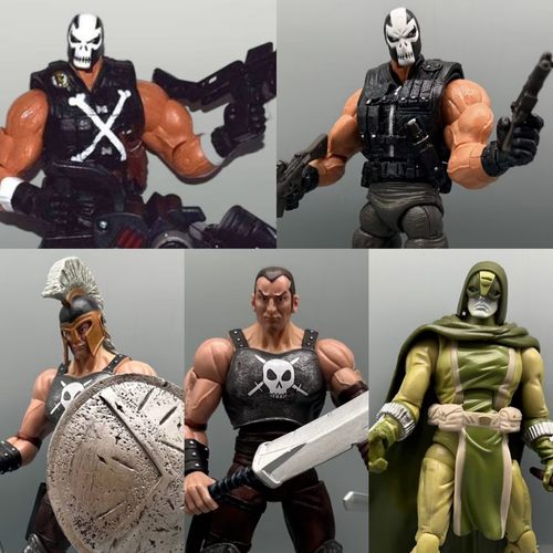 Marvel Legends Crossbones 罗南 阿瑞斯 Ares 7寸可动人偶模型