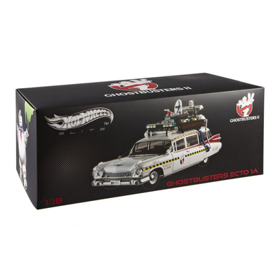 风火轮 抓鬼敢死队 1:18 Ghostbusters ECTO-1A 幽灵车精细版车模