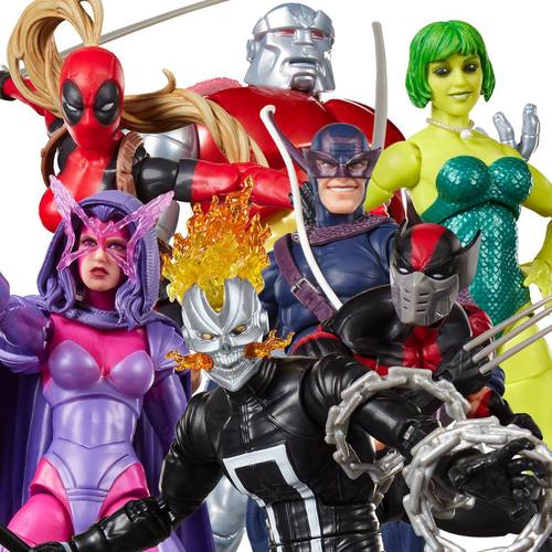 Marvel Legends终极金刚狼女死侍恶灵骑士拳击手套6寸可动人偶