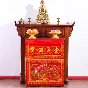 好财气 小尺寸金玉满堂桌围 闽南福禄寿桌围天公桌裙神台围68厘米