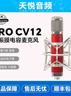 Avantone CV-12 专业大振膜电子管话筒 麦克风直播录音话筒