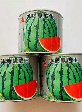 禾山冰糖麒麟王西瓜种子8424早佳红心皮薄甜爽脆早熟西瓜种子特早