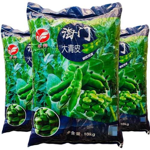 丰邦门大青皮蚕豆大种子高产抗病荚豆蚕农家大海田基地春YCE秋播