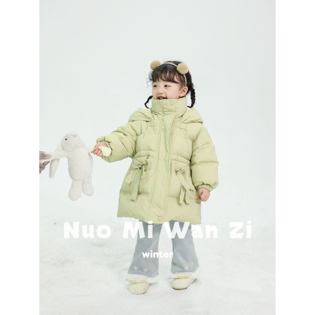 【福利款】糯米丸子童装女童长款羽绒服2025冬款百搭洋气净版外套
