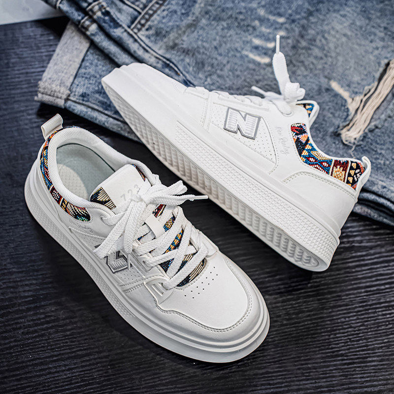 新百伦2026新款百搭厚底小白鞋增高板鞋时尚潮鞋休闲运动鞋子男,运动鞋new,跑步鞋,淘宝优惠券,粉丝福利购,淘宝优惠卷