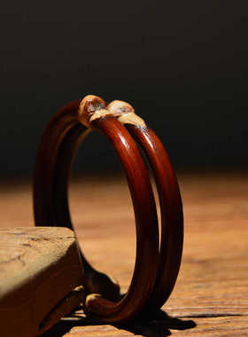 无纯天然男女木质功能手镯