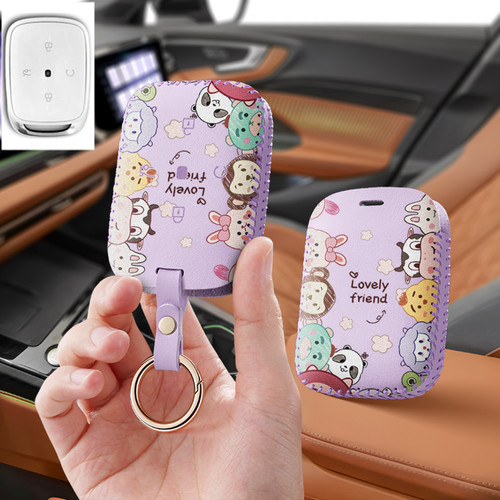 适用25款极狐T1汽车钥匙套包北汽ARCFOX新能源遥控保护套扣壳男女