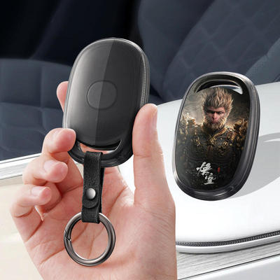 适用爱玛电动车钥匙套艾玛电瓶车露娜仰望爱琪qb33乐维爱朵扣壳套