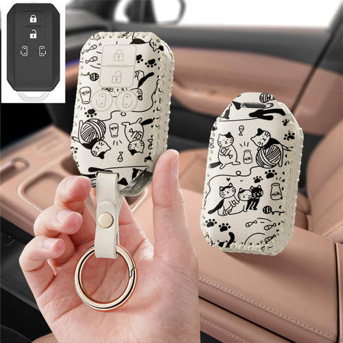 适用铃木SUZUKI汽车钥匙套保护套包壳XL7扣女高级Solio全包专用男