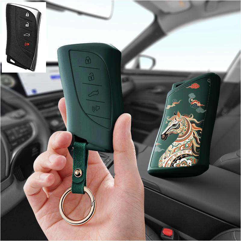 适用雷克萨斯ls500H汽车钥匙套es保护套nxRZ450E包is壳扣rx300女