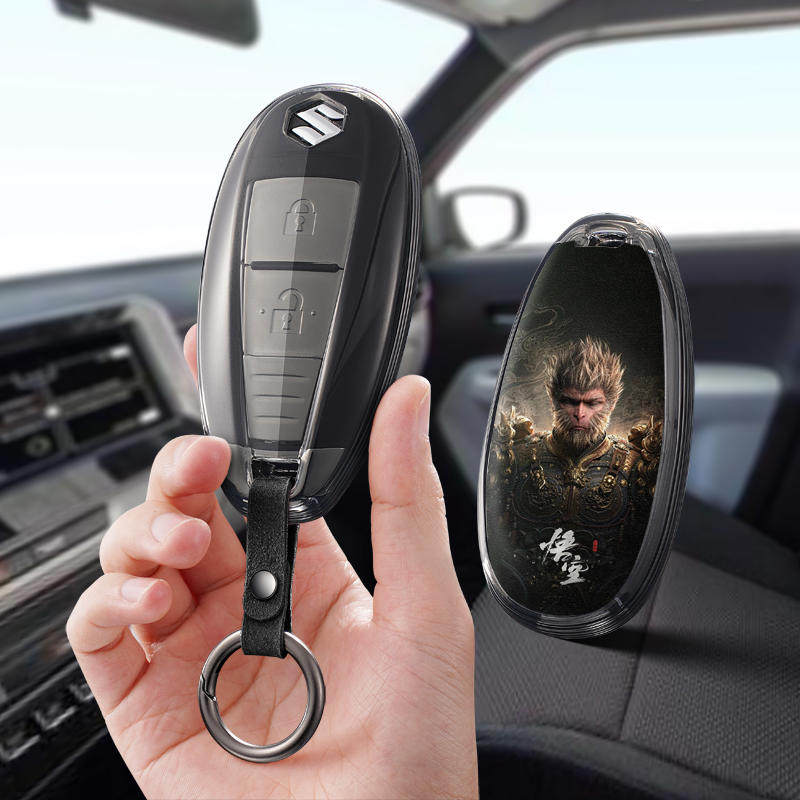 适用长安铃木启悦天语SX4汽车钥匙套保护套包壳扣女高级全包专用