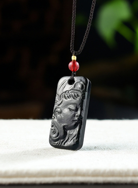 保真和田玉一念之间禅意吊坠