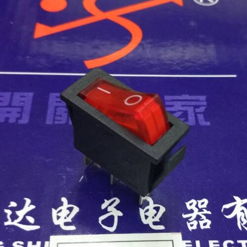 冯事达 船形开关 KCD8-211N 三脚带灯