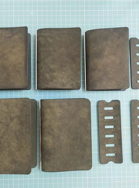 意大利进口pueblo磨砂植鞣革PLOTTER同款KRAUSE活页夹笔记本手帐