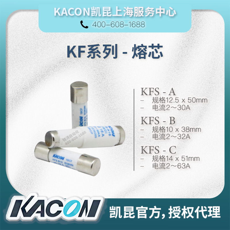 保险丝熔芯韩国KACON原装正品KFS