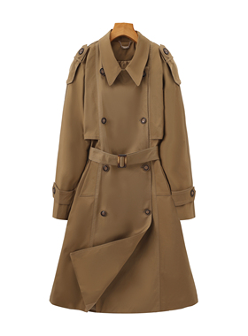 SHUTONG-  9100  风衣简约款风衣大衣韩系风衣2024秋季新款