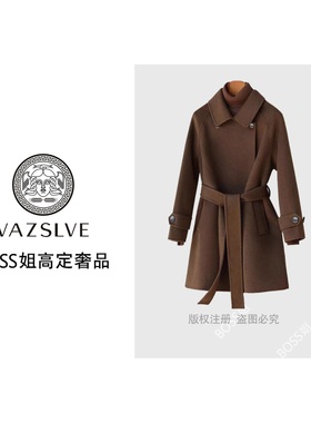 【VAZSLVE/全新奢品】捡漏设计师韩系新款时尚女士羊毛大衣20279