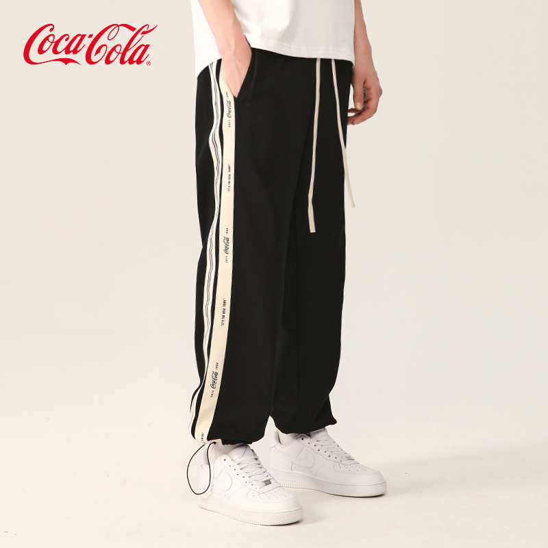 Coca-Cola/可口可乐束脚抽绳两穿