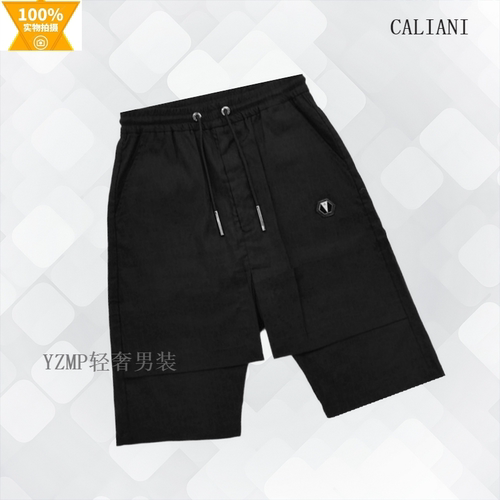 特惠 CALIANI卡里亚尼 春夏新款休闲短裤 棉麻假两件 时尚潮流款