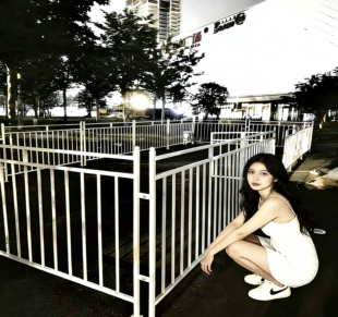 游乐设备护栏围栏转马飞椅弹跳小飞侠游乐厂主题乐园护栏广场护栏