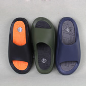 软底防滑一字拖轻便减震户外速干运动沙滩拖鞋 出口俄罗斯男士 夏季