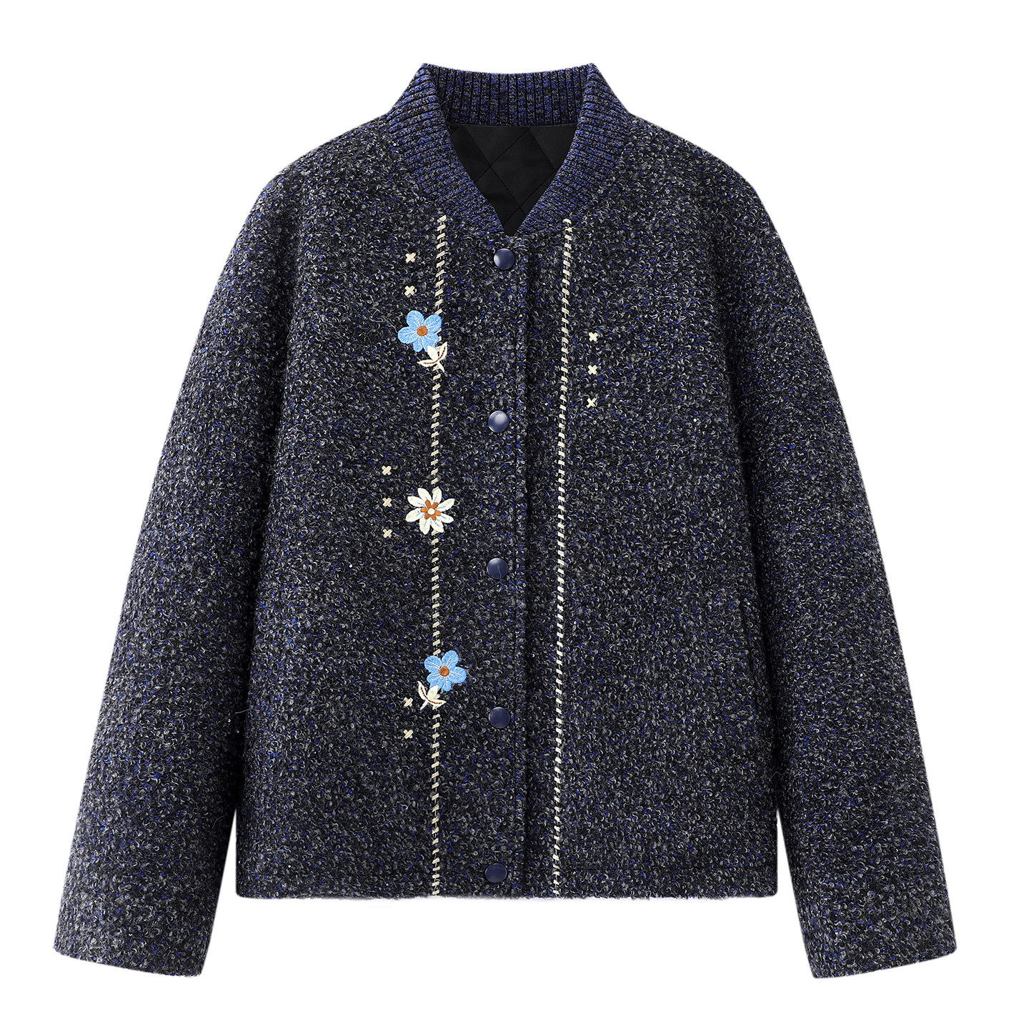 阔系の2025秋冬季新款时尚百搭气质宽松显瘦棒球服毛毛外套短款女,女装/女士精品,毛针织衫,淘宝优惠券,粉丝福利购,淘宝优惠卷